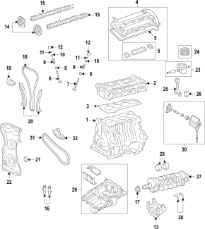 Шатун Ford Escape 13-19 2.5