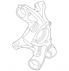 Цапфа задняя правая Volkswagen ID.4 23-26