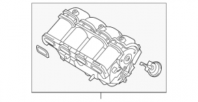 Коллектор впускной Kia Optima 11-15 2.4