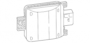 Датчик сліпих зон BSM правий Volkswagen ID.4 23-26