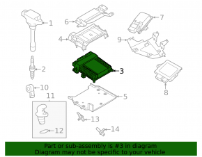 Блок ECU компьютер двигателя Nissan Murano 25-26
