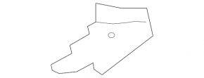 Накладка петлі капота ліва Infiniti G25 G35 G37 06-14
