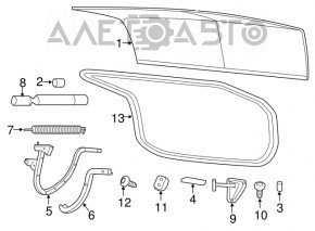 Крышка багажника Chrysler 300 11-23