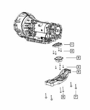 Траверса Dodge Charger 11-23 3.6