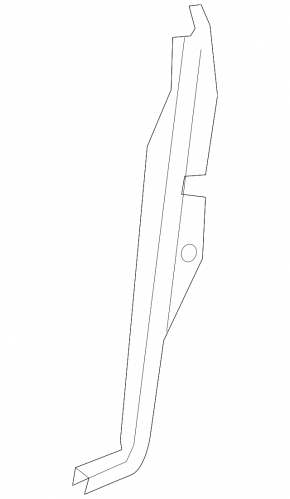 Накладка замка двери передней правой Lexus GS300 GS350 GS430 GS450h 06-11 черная