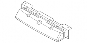 Воздухоприемник передняя часть Land Rover Range Rover Velar 18-20 2.0T, 3.0T, 5.0T