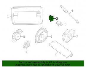 USB HUB, AUX Nissan Leaf 18-19