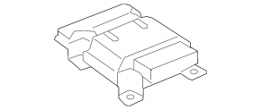AIR SUSPENSION MODULE CONTROL Audi Q8 19-26