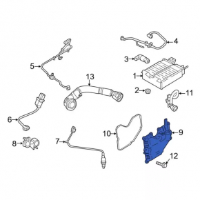 Маслоотделитель Ford Focus mk3 16-18 2.3T RS