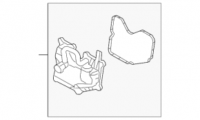 Маслоотделитель Ford Focus mk3 16-18 2.3T RS