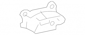 Кронштейн крыла передний правый Lexus GS300 GS350 GS430 GS450h 06-11