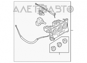 Управління клімат-контролем Mazda3 MPS 09-11