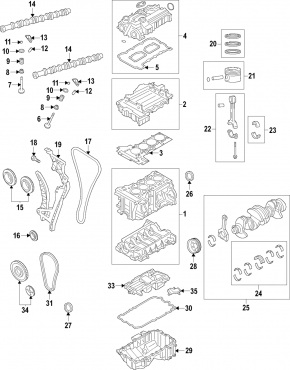 Маслоприймач ДВС BMW 2 F22 14-21 2.0T N20