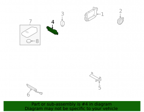 Антенна Keyless Hyundai Santa FE 21-23