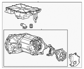 Електродвигун задній Volkswagen ID.4 22-23 RWD