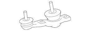Шаровая опора передняя левая Lexus GS300 GS350 GS430 GS450h 06-11 rwd