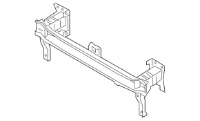 Усилитель переднего бампера VW Jetta 19-21 тип 1
