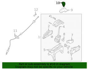 Ручка КПП Hyundai Santa FE 19-20