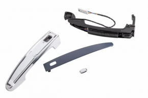 Ручка двері зовнішня передня ліва Chevrolet Malibu 16-23 keyless, хром