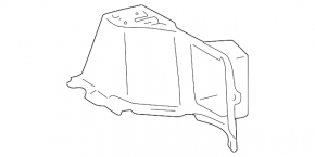 Обшивка арки левая Lexus RX300 98-03