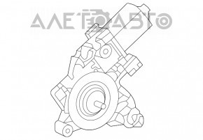 Мотор стеклоподъемника передний левый Mercedes W167 GLE 350 450 20-26