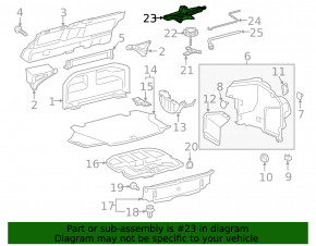 Домкрат Toyota Avalon 13-18
