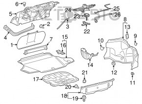 Домкрат Toyota Avalon 13-18