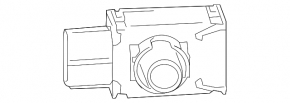Парктроник задний Lexus ES350 07-12 без кольца