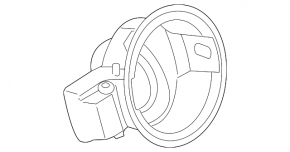 Корпус лючка бензобака Hyundai Tucson 16-18