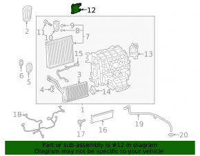 Amplifier assy, air conditioner Toyota Venza 23-24