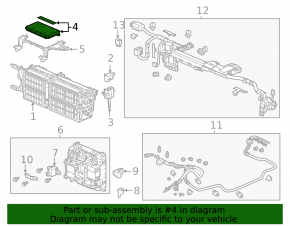 CONTROL UNIT, BATTERY ELECTRONIC Honda Insight 19-19