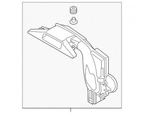 Воздухоприемник Mazda 3 19-26 2.5