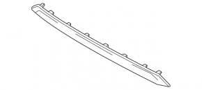 Накладка переднього бампера центральна Mazda CX-70 25-26