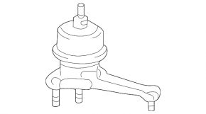 Подушка двигуна права Toyota Camry v40 07-11 2.4 hybrid