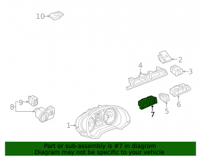 Кнопка DRIVE SELECT Audi Q3 8U 15-18