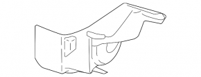 Накладка ABS Audi A3 8V 15-20