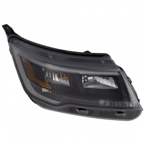 Фара передня права у зборі Ford Explorer 16-18 галоген + LED темна