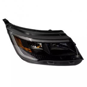 Фара передняя правая в сборе Ford Explorer 16-18 галоген + LED темная