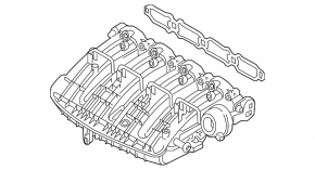 Коллектор впускной VW Tiguan 18-24