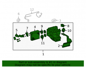 Печка в сборе Lexus GS300 GS350 GS430 06-07