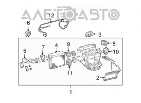Печка в сборе Lexus GS300 GS350 GS430 06-07