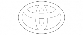 Эмблема-знак "Toyota" двери багажника Toyota Sequoia 08-16