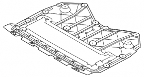 Защита двигателя BMW 8 F92 F93 20-25 M8, S63