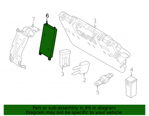 BCM BODY CONTROL MODULE Land Rover Discovery 17-25