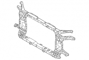 ТБ панель радіатора Hyundai Tucson 22-26