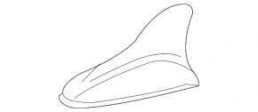 Антенна плавник Hyundai Sonata 11-12