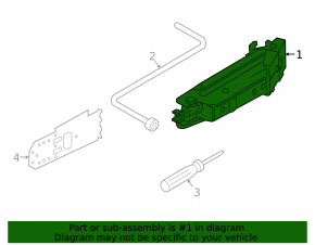 Домкрат BMW X1 F48 18-22