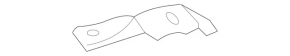 Кронштейн глушника лівий задній Mercedes X164 GL 07-12 3.0d