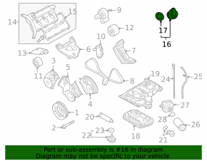 Крышка маслозаливной горловины Audi A4 B8 08-16 2.0T