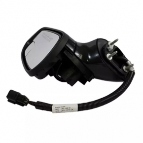 Дзеркало бічне праве у зборі Ford Fusion mk5 17-20 10 пінів, поворотник, підігрів, чорний, тріщина в поворотнику, зламана фішка